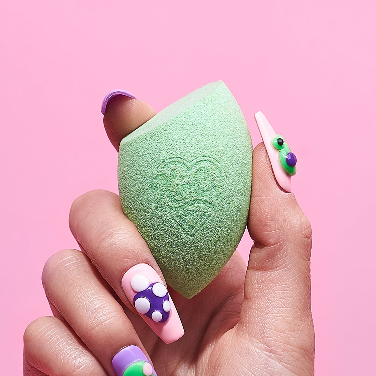 MAKEUP SPONGE TO GO - 01  Mint