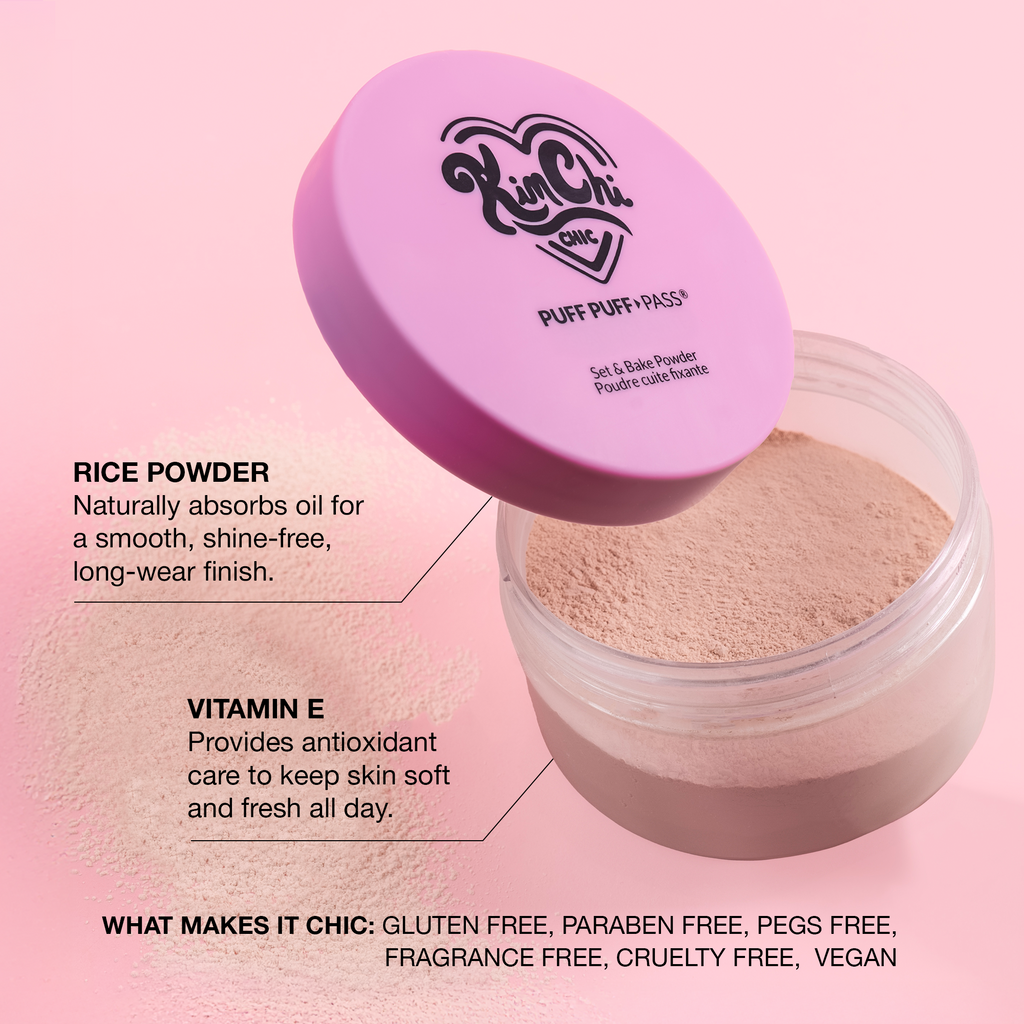 PUFF PUFF PASS SET & BAKE POWDER - 03 Translucent