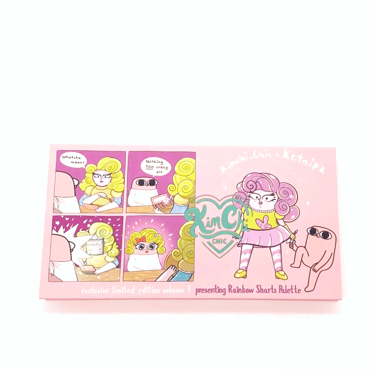 KIMCHI X KETNIPZ: Rainbow Sharts Shadow Palette