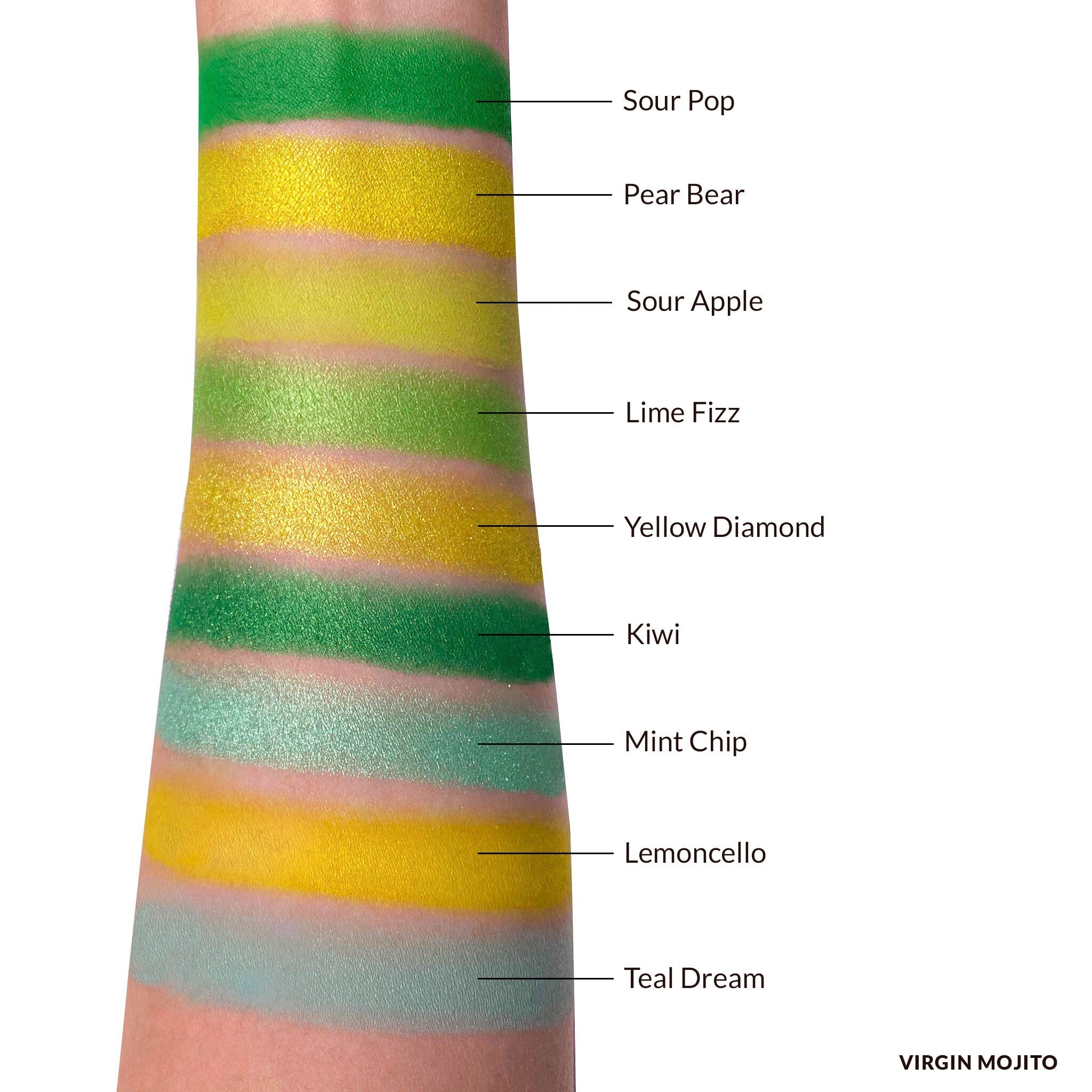 JUICY NINE PALETTE - 01 Virgin Mojito